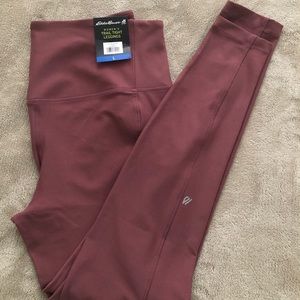 Eddie Bauer Women's Trail Tight Leggings Size L Color : Pink NWT